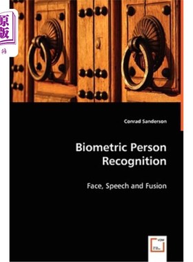 海外直订Biometric Person Recognition 生物特征人物识别