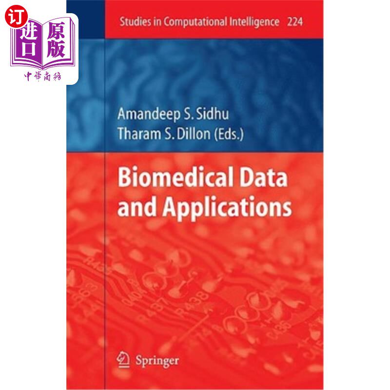 海外直订Biomedical Data and Applications 生物医学数据与应用