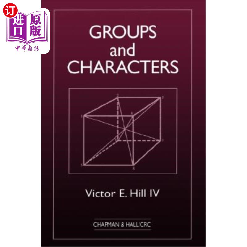 海外直订Groups and Characters 组和字符