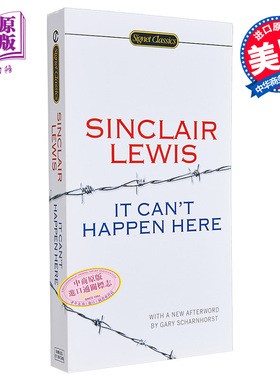 预售 不会发生在这里 It Cant Happen Here【中商原版】辛克莱·刘易斯英文原版 Sinclair Lewis