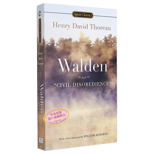 瓦尔登湖 150周年版 Walden and Civil Disobedience (150th Anniversary)  英文原版 Signet Classics 【中商原版】