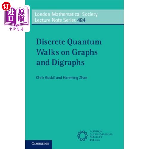 海外直订Discrete Quantum Walks on Graphs and Digraphs 图和有向图上的离散量子行走