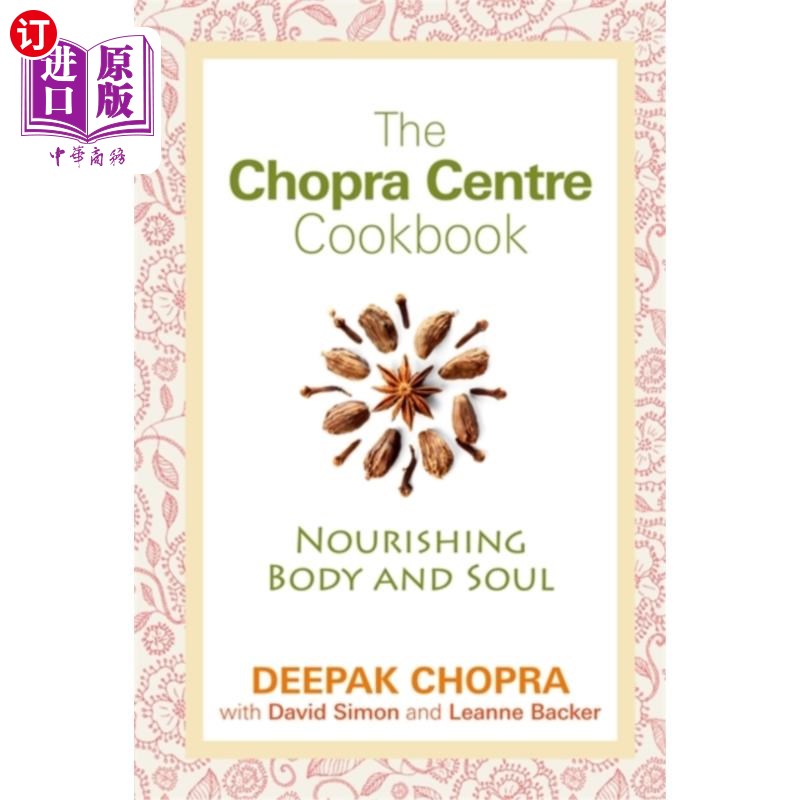 海外直订医药图书Chopra Centre Cookbook 乔普拉中心烹饪书