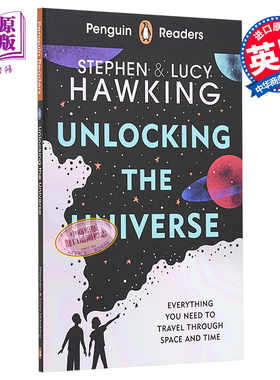 预售 企鹅阅读第5级 解锁宇宙 Unlocking the Universe 英文原版 斯蒂芬 霍金 STEPHEN HAWKING 时间简史 作者【中商原版】