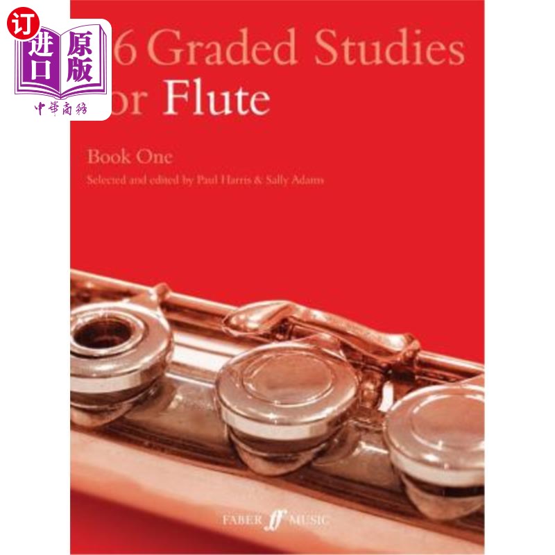 海外直订76 Graded Studies for Flute, Book 1 长笛分级研究,第1册