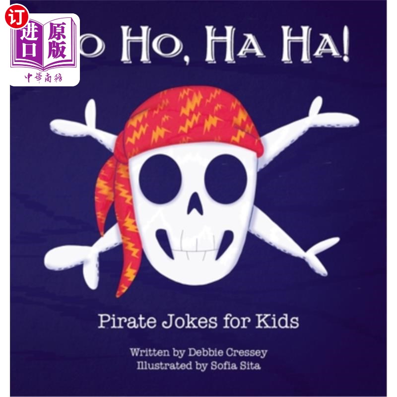 海外直订Yo Ho, Ha Ha! Pirate Jokes for Kids 哟嗬，哈哈！儿童海盗笑话