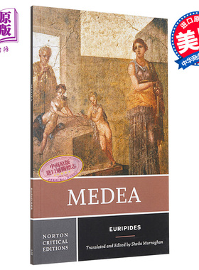 美狄亚 英文原版 Norton Critical Editions Medea Euripides【中商原版】