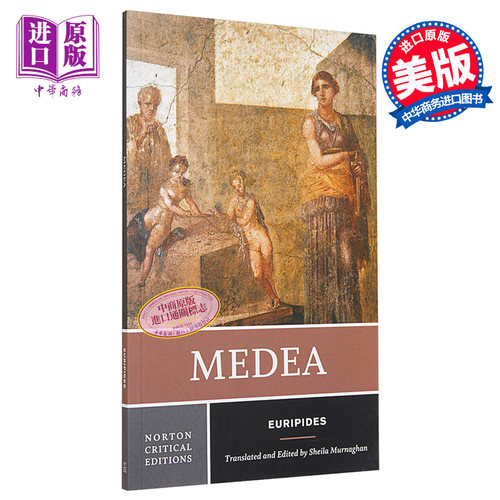 美狄亚 英文原版 Norton Critical Editions Medea Euripides【中商原版】