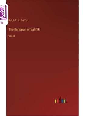 海外直订The Ramayan of Valmiki: Vol. II 瓦尔米基的罗摩衍：第二卷