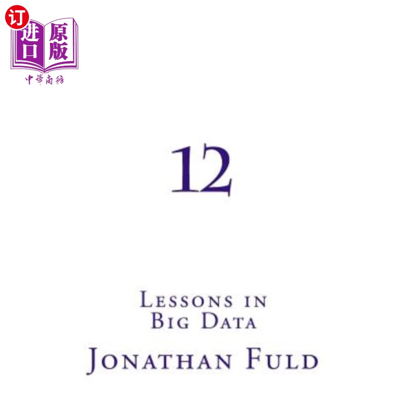 海外直订12: Lessons in Big Data 12： 大数据课程