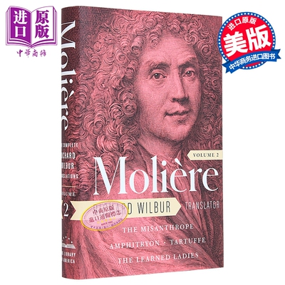 莫里哀 理查德 威尔伯翻译全集 第2卷 英文原版 Moliere Richard Wilbur Intoduction by Adam Gopnik【中商原版】