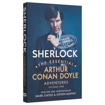 福尔摩斯探案集英文版 Sherlock Holmes 福尔摩斯英文原版 福尔摩斯探案集英文原版 BBC神探夏洛克福尔摩斯原著小说剧照封面