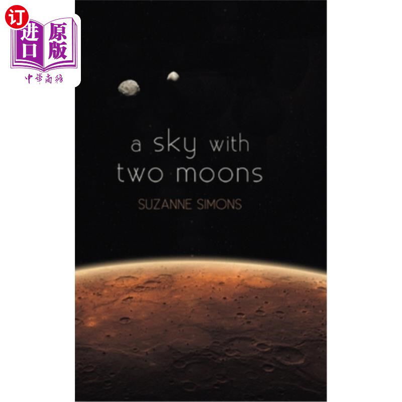 海外直订A sky with two moons 有两个月亮的天空图片