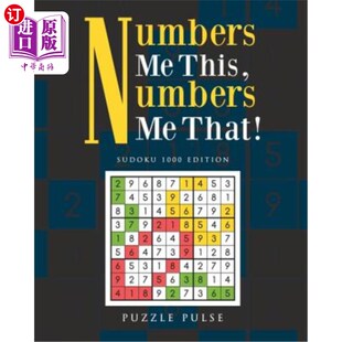 给我那个数字 Numbers 1000 Edition Sudoku This That ：数独1000版 海外直订Numbers 给我这个数字