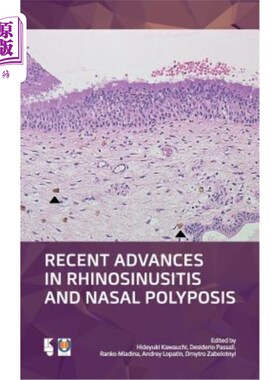 海外直订医药图书Recent Advances in Rhinosinusitis and Nasal Polyposis 鼻鼻窦炎与鼻息肉病的研究进展