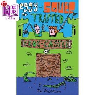 Trapped Squeg Croc 蛋和蛋被困在鳄鱼城堡里 海外直订Eggy Castle and