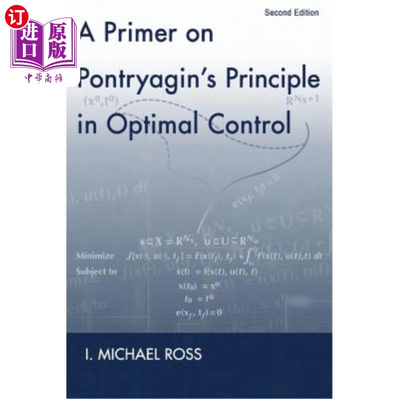 海外直订A Primer on Pontryagin's Principle in Optimal Control: Second Edition 庞特里亚金控制原理入门：第二版