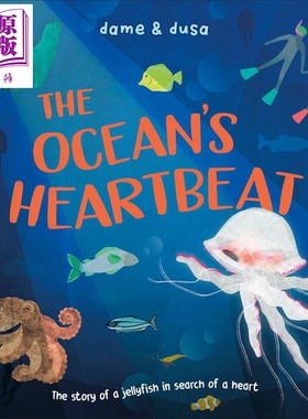 DK绘本 海洋的心跳 The Oceans Heartbeat 英文原版 儿童绘本故事 一个奇思妙想妙趣横生的故事 进口童书 3岁以上【中商原版?
