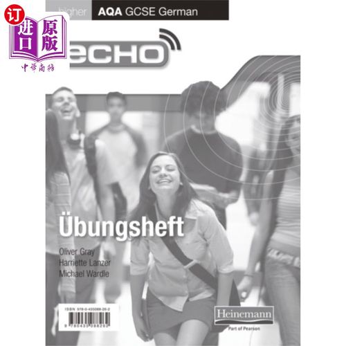 海外直订Echo AQA GCSE German Higher Workbook 8 Pack Echo AQA GCSE德语高级练习册8包