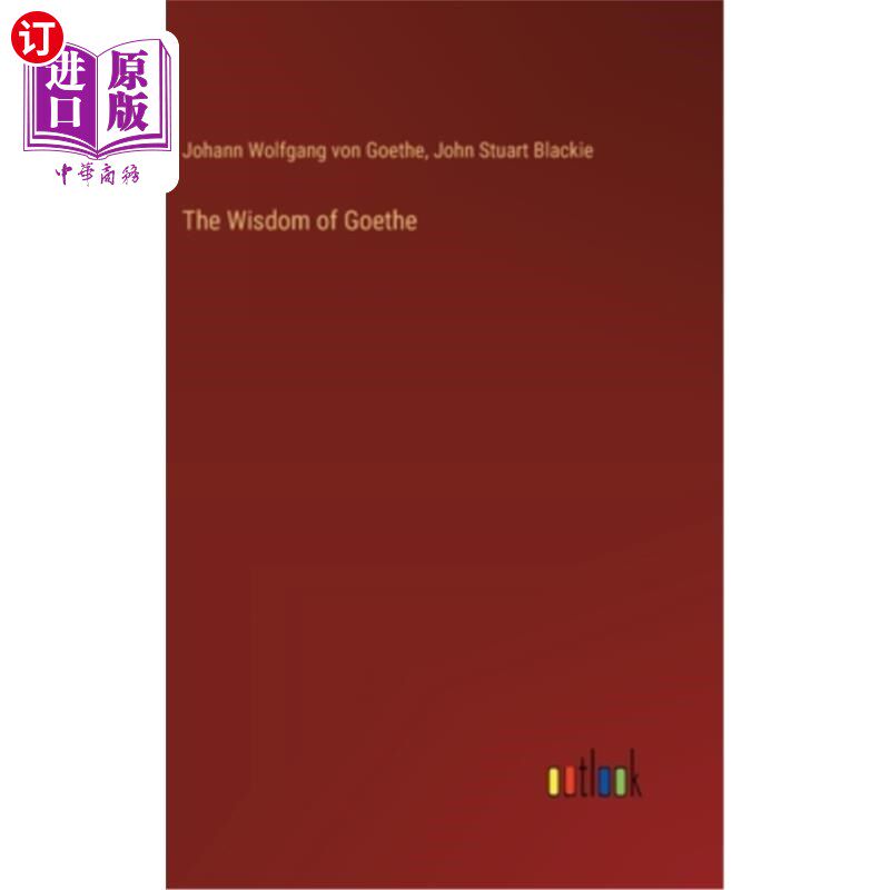 海外直订The Wisdom of Goethe 歌德的智慧