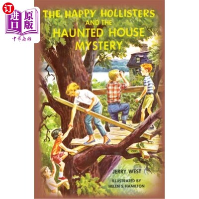 海外直订The Happy Hollisters and the Haunted House Mystery 《欢乐霍利斯特》和《鬼屋之谜》