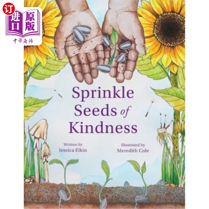 海外直订Sprinkle Seeds of Kindness 播撒善良的种子