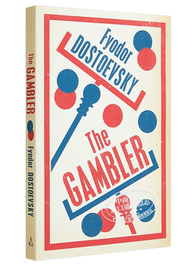 陀思妥耶夫斯基 赌徒 英文原版 Alma Classics The Gambler 世界经典名著 Fyodor Dostoevsky 【中商原版】