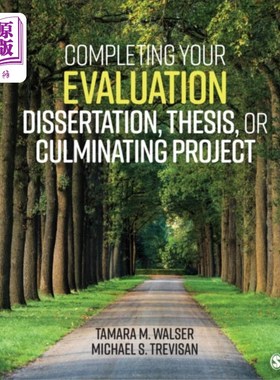海外直订Completing Your Evaluation Dissertation, Thesis,... 完成你的评估论文，论文，或最终项目