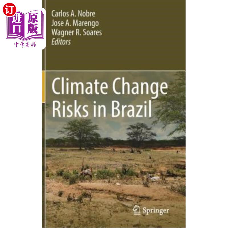 海外直订Climate Change Risks in Brazil 巴西的气候变化风险