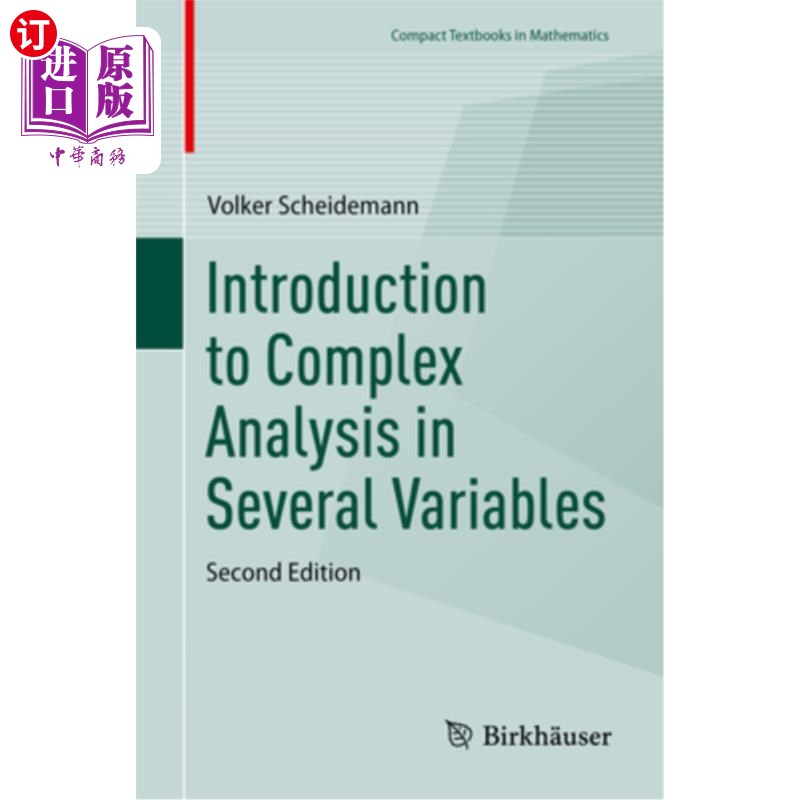 海外直订Introduction to Complex Analysis in Several Variables 多变量复分析导论