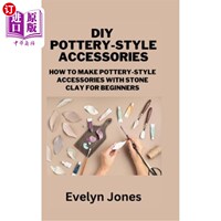 Overseas DIY Pottery-Style Accessories: How To Make Pottery-Style Accessories with Stone DIY Ceramics.
