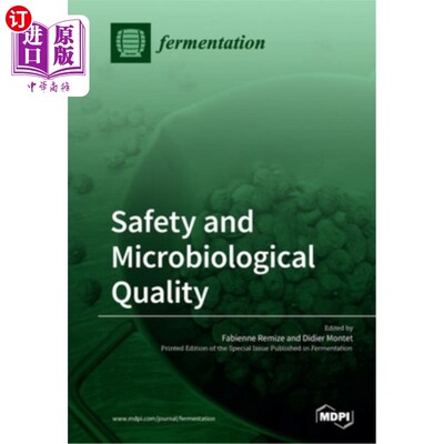 海外直订医药图书Safety and Microbiological Quality 安全和微生物质量