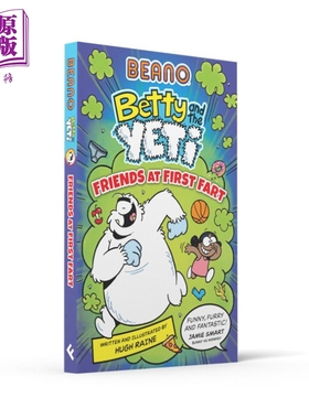 预售 BEANO 比诺 贝蒂与雪人怪 初见即屁友 Betty and the Yeti Friends at First Fart 英文原版 Hugh Raine 漫画【中商原版】