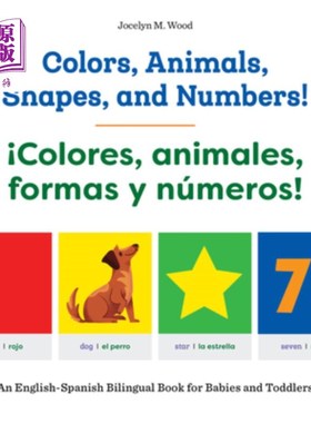 海外直订Colors, Animals, Shapes, and Numbers! / ?Colores, Animales, Formas Y Números!: A 颜色，动物，形状和数字!col