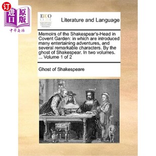 Introduced the Head 海外直订Memoirs Covent Are Many Which Shakespear Garden 莎士比亚头像 考文特花园