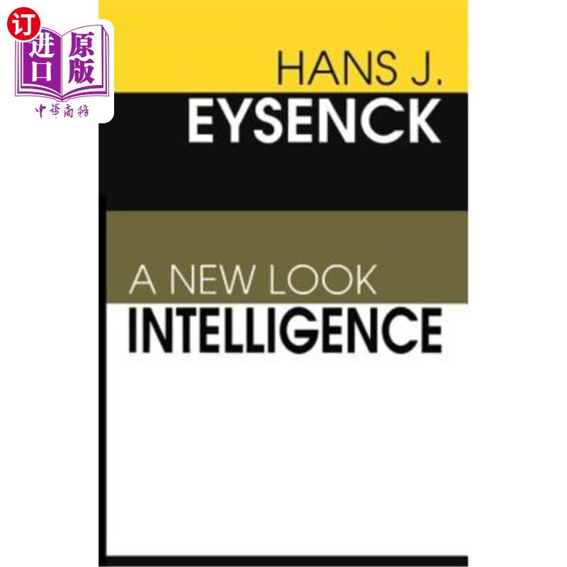 海外直订Intelligence: A New Look 智力:新面貌