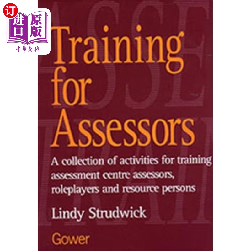 海外直订Training for Assessors评核员培训