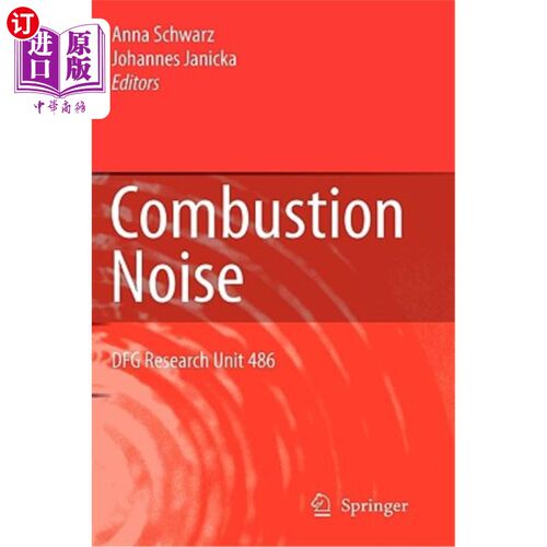 海外直订Combustion Noise 燃烧噪声
