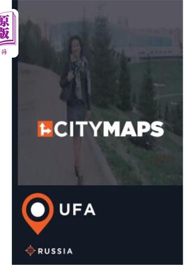 现货 City Maps Ufa Russia 俄罗斯城市地图【中商原版】【中商原版】