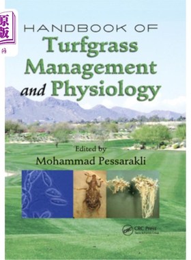 海外直订Handbook of Turfgrass Management and Physiology 草坪草管理与生理手册