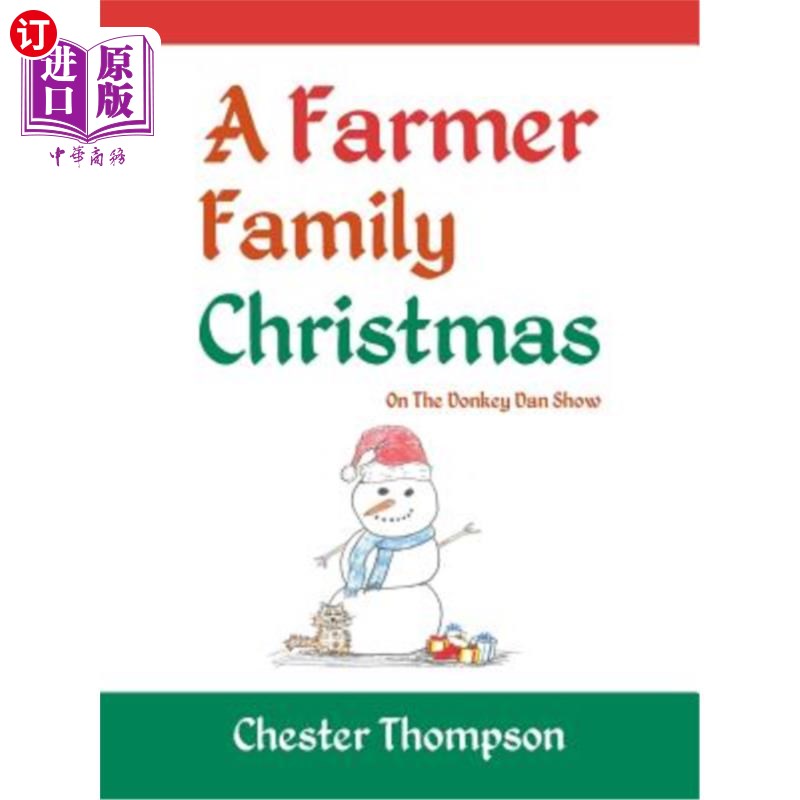 海外直订A Farmer Family Christmas: On the Donkey Dan Show 农家圣诞：在驴丹秀上