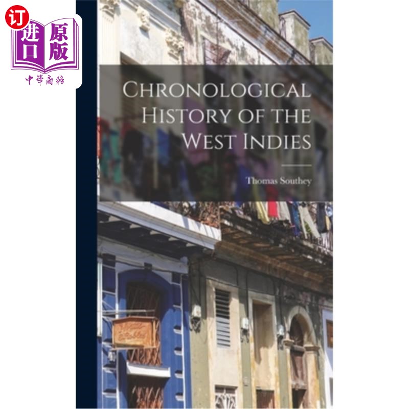 海外直订Chronological History of the West Indies 西印度群岛按时间顺序排列的历史