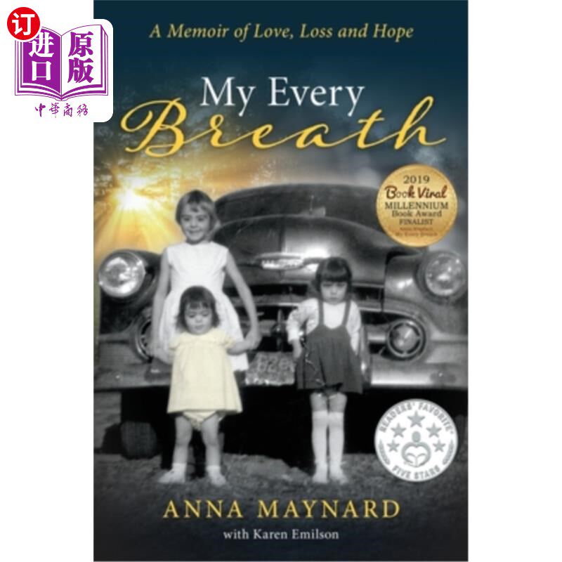 【中商海外直订】my every breath: a memoir of love, loss and hope