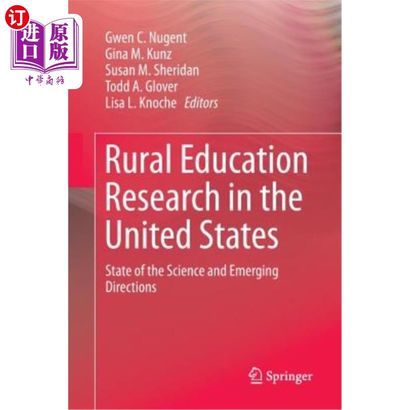 海外直订Rural Education Research in the United States: State of the Science and Emerging 美国农村教育研究:科学现状与发