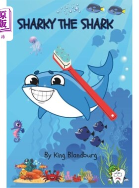 海外直订Sharky The Shark: shark 鲨鱼：鲨鱼