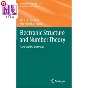 海外直订Electronic and Structure Bohr Number Theory Dream 梦想 电子结构与数论：玻尔最大胆 Boldest