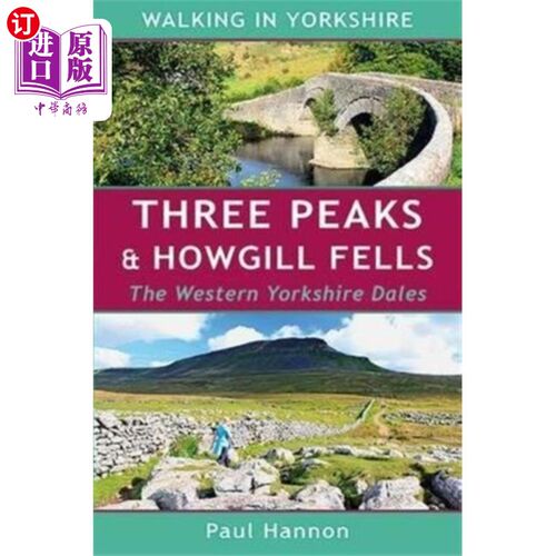 海外直订Three Peaks & Howgill Fells 三座山峰和豪吉尔丘陵