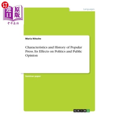 海外直订Popular Press 大众媒体