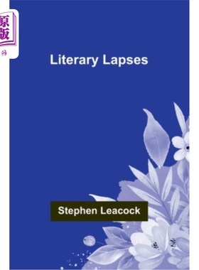 海外直订Literary Lapses 文学上的失误