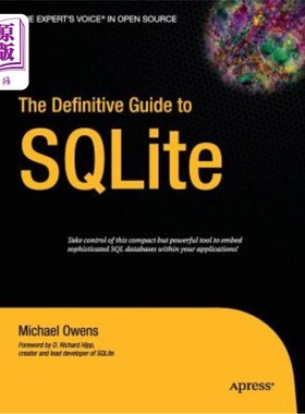 海外直订The Definitive Guide to Sqlite Sqlite的权威指南